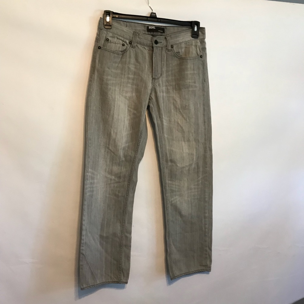 Bdg gray jeans size 30x30 straight leg men’s